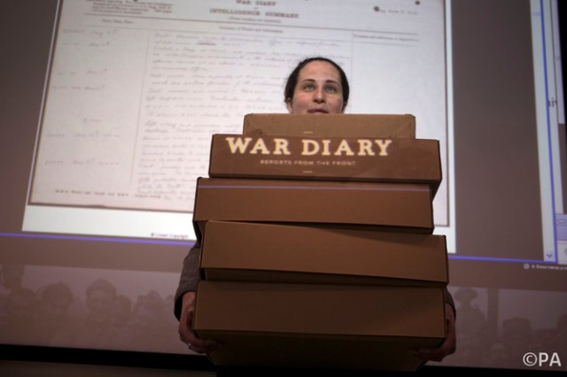 First World War diaries go online